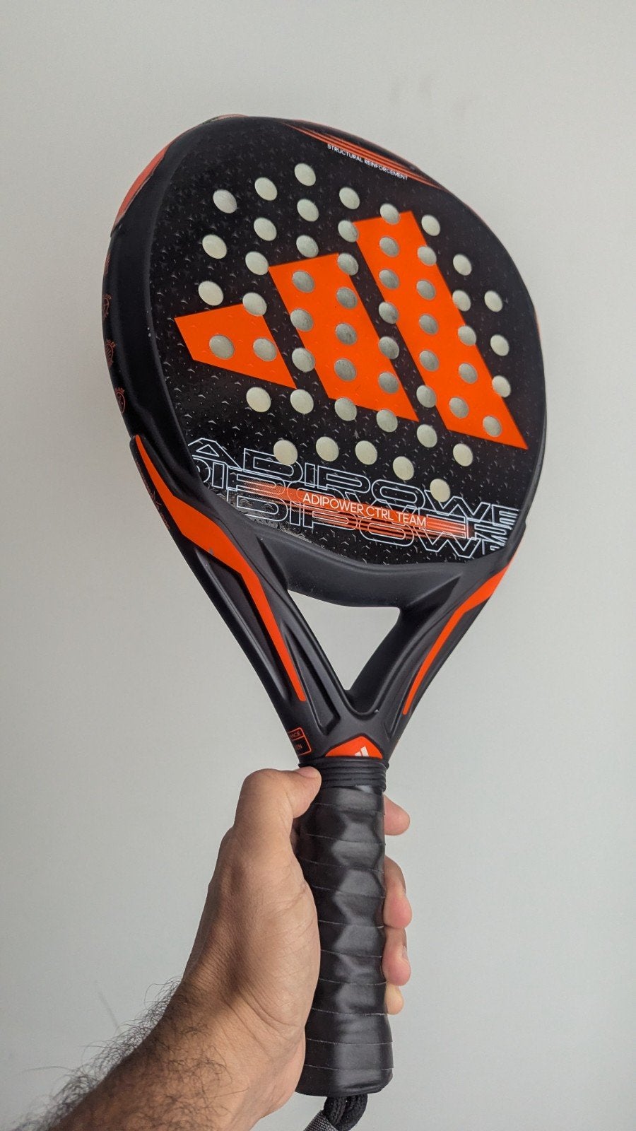 Van 200 voor 69 euro: Adidas adipower ctrl team 3.3, Ophalen, Zo goed als nieuw, Padelracket