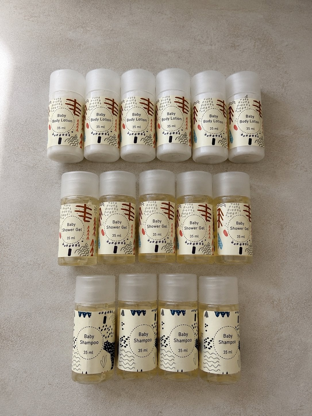 15st baby verzorgingsset Body Lotion, Shower Gel, Shampoo, Ophalen of Verzenden, Nieuw, Overige typen