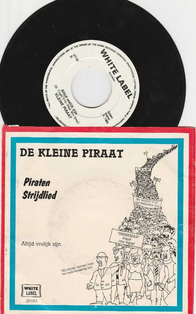 De Kleine Piraat- Piratenstrijdlied VERZENDEN OF OPHALEN, Ophalen, Gebruikt, Nederlandstalig