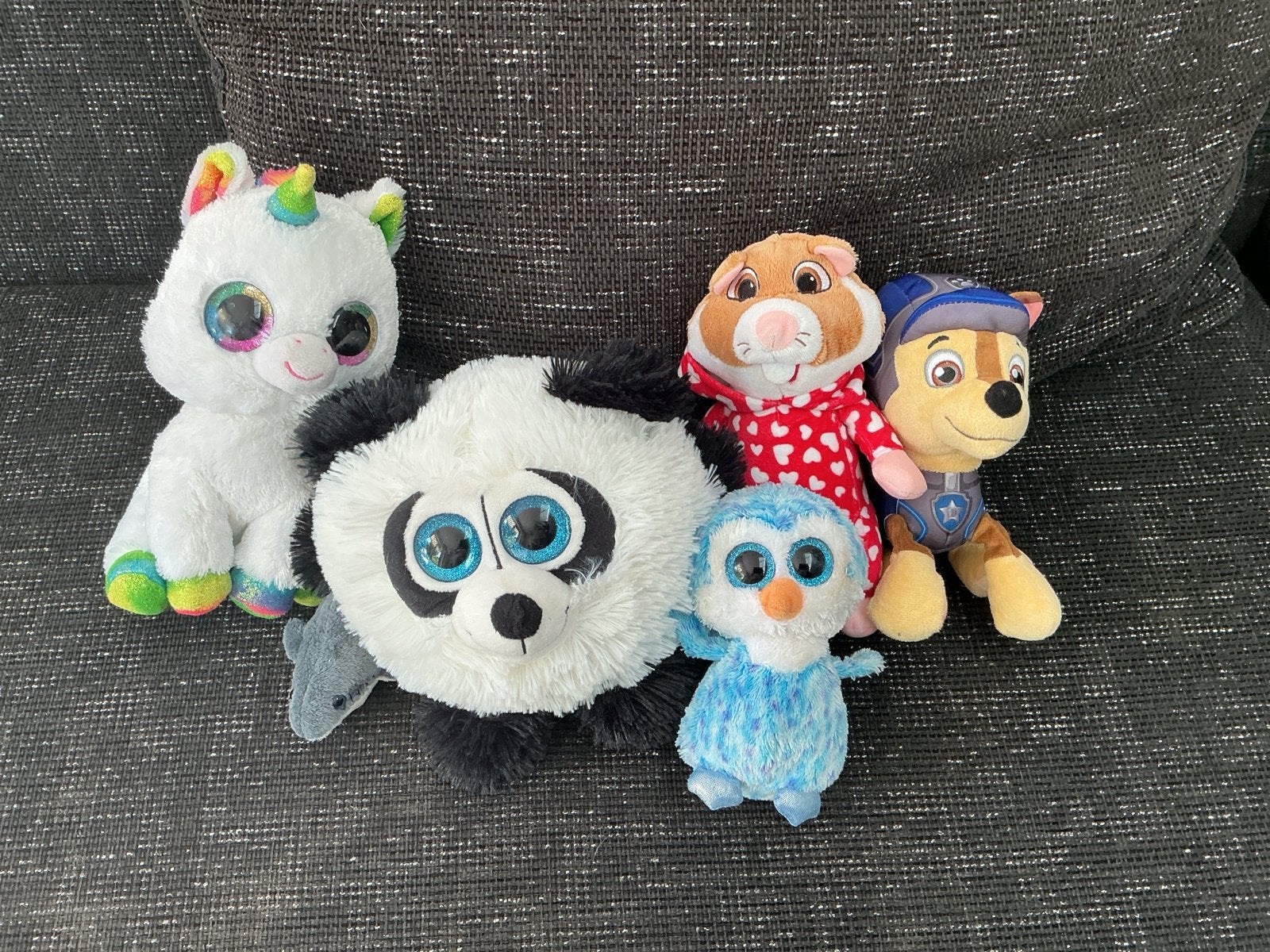 Leuke knuffels., Gebruikt, Eenhoorn, Ophalen of Verzenden, Middelgroot (20 tot 80 cm)