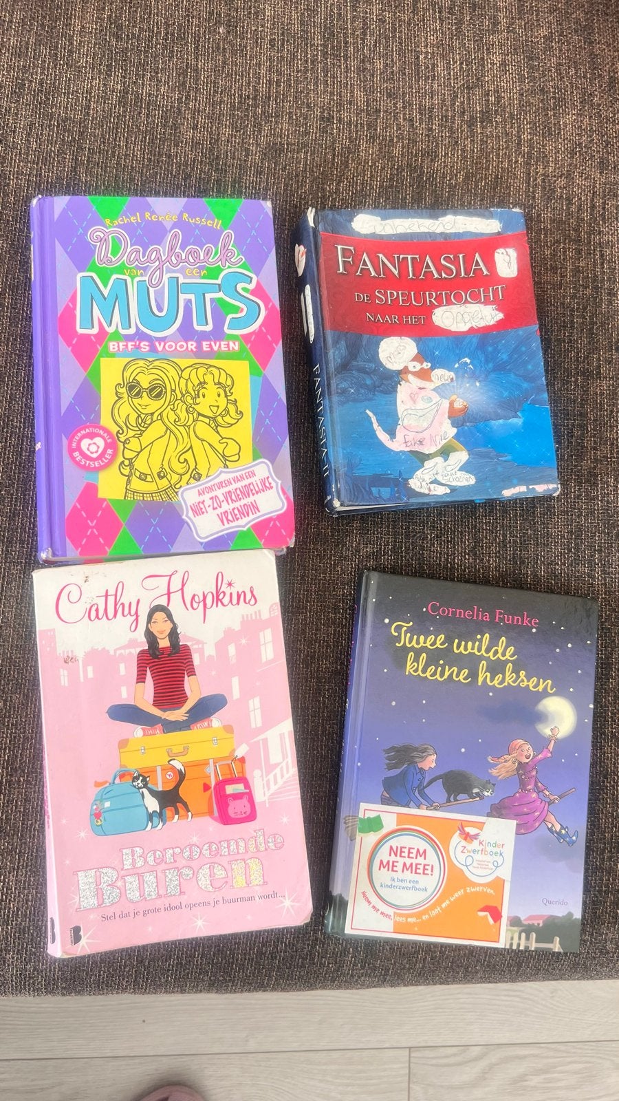 Leuke Kinderboeken: Dagboek van een Muts, Fantasia & meer!, Ophalen of Verzenden, Gelezen, Fictie algemeen
