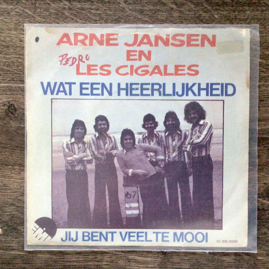 Arne Jansen & Les Cigales - Wat een heerlijkheid, Ophalen of Verzenden, Zo goed als nieuw, Nederlandstalig