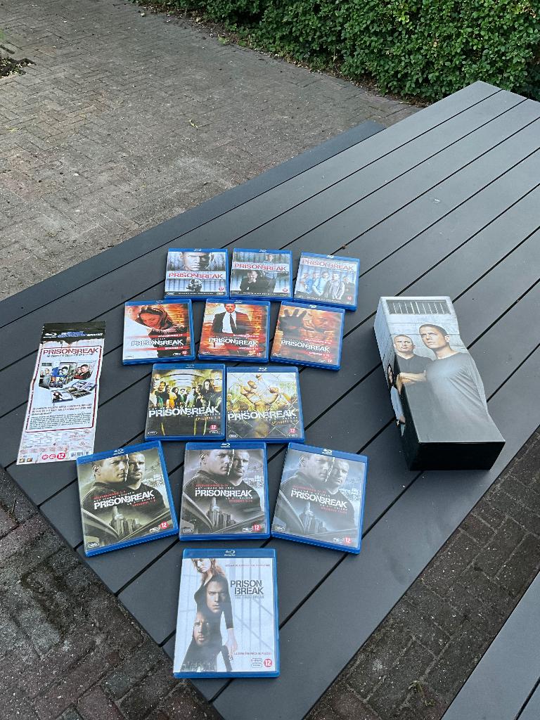 PRISON  BREAK Compleet in Luxe Cassette, Collectors item!, Ophalen, Zo goed als nieuw, Film, Overige typen