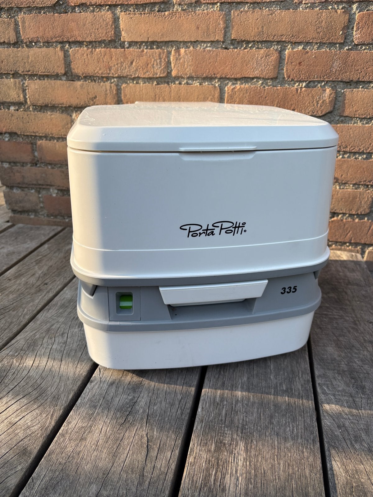 Porta Potti 335 draagbaar toilet - Compact en handig, Ophalen of Verzenden, Gebruikt