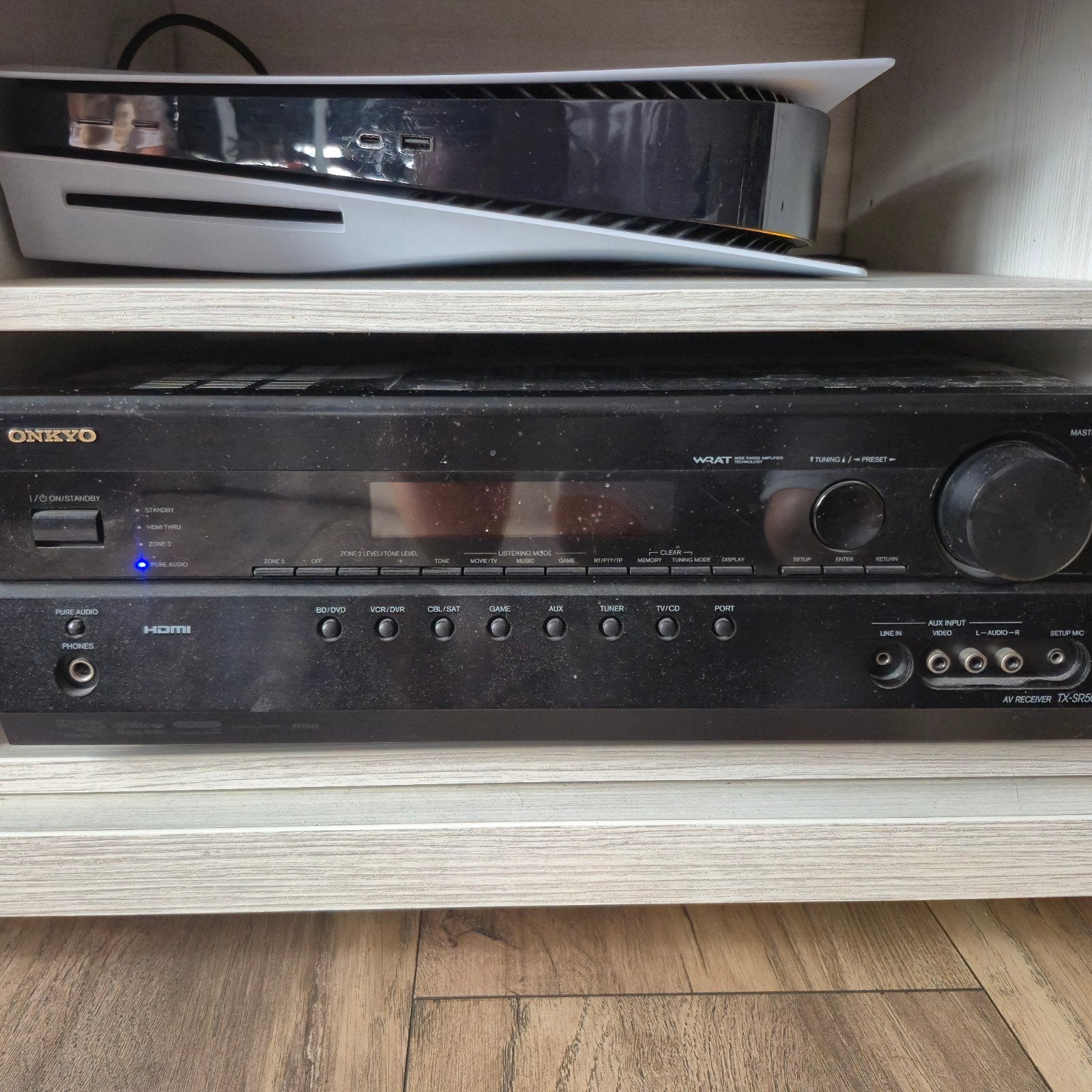 Onkyo TX-SR508 7.1 Home Cinema Receiver - Krachtig Geluid, Audio, Tv en Foto, Versterkers en Receivers, Ophalen, 120 watt of meer