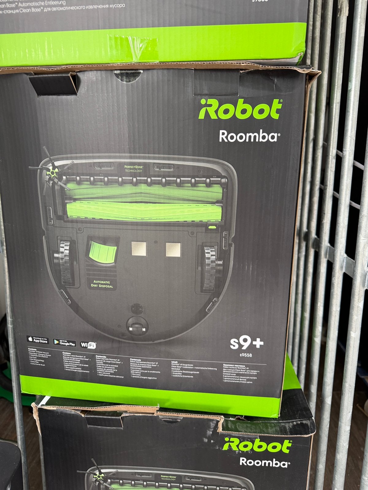 iRobot Roomba s9+ (s9558) robotstofzuigers, Ophalen of Verzenden, Zo goed als nieuw, Overige typen