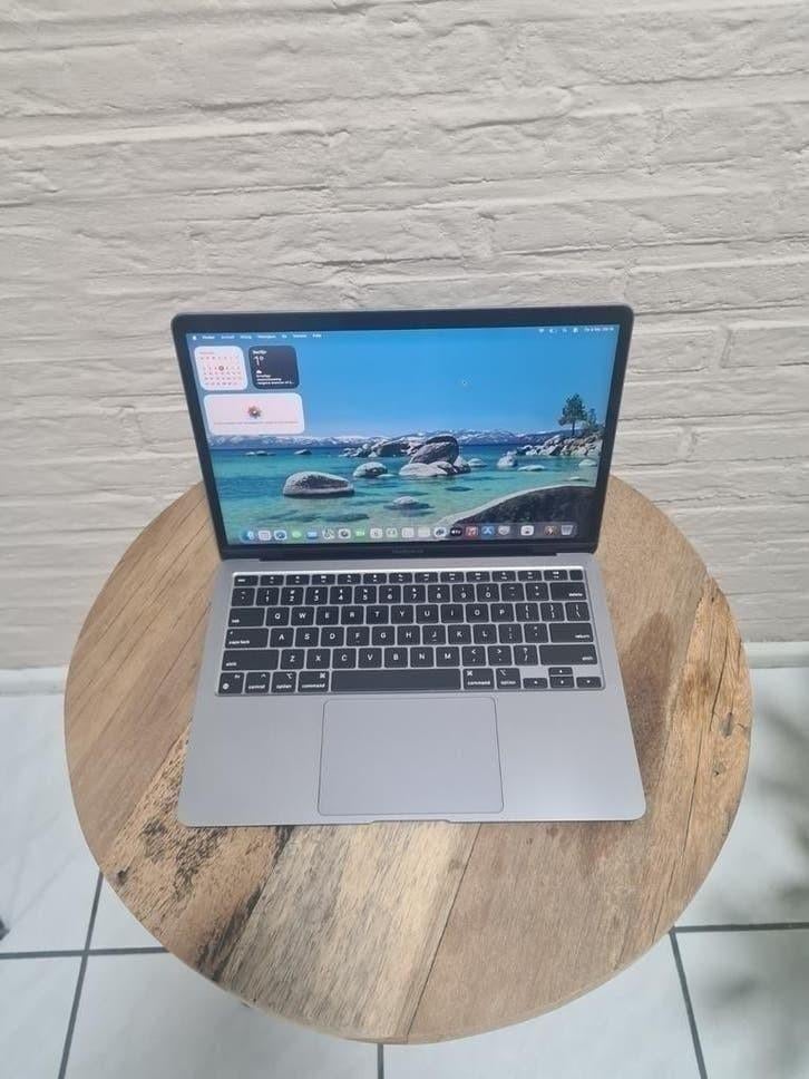 Apple MacBook Air 13-inch m1 uit 2021  Garantie, Ophalen of Verzenden, Wit