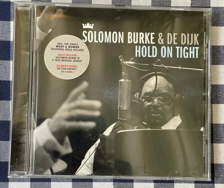 Solomon Burke & De Dijk - Hold On Tight CD, Cd's en Dvd's, Cd's | Overige Cd's, Zo goed als nieuw, Album, Inclusief doosje, Ophalen of Verzenden