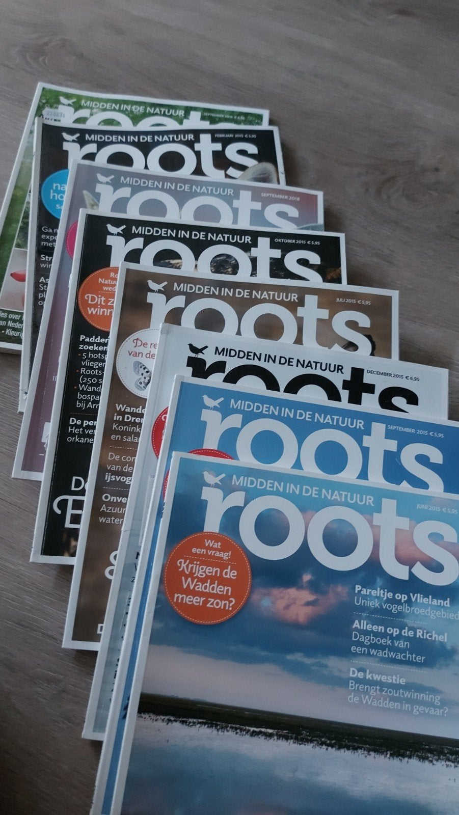 Roots tijdschriften - Midden in de Natuur, Ophalen of Verzenden, Zo goed als nieuw, Natuur algemeen