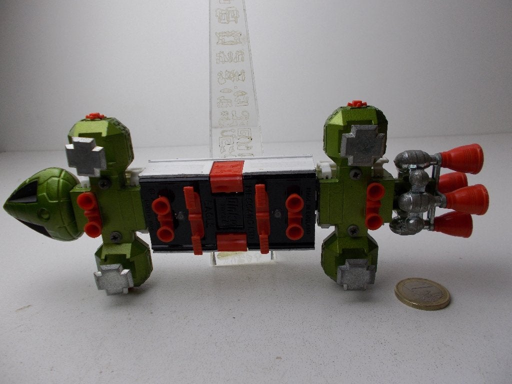 1975 Dinky Toys 359 EAGLE TRANSPORTER TV serie: "SPACE 1991", Ophalen of Verzenden, Zo goed als nieuw, Overige typen, Dinky Toys