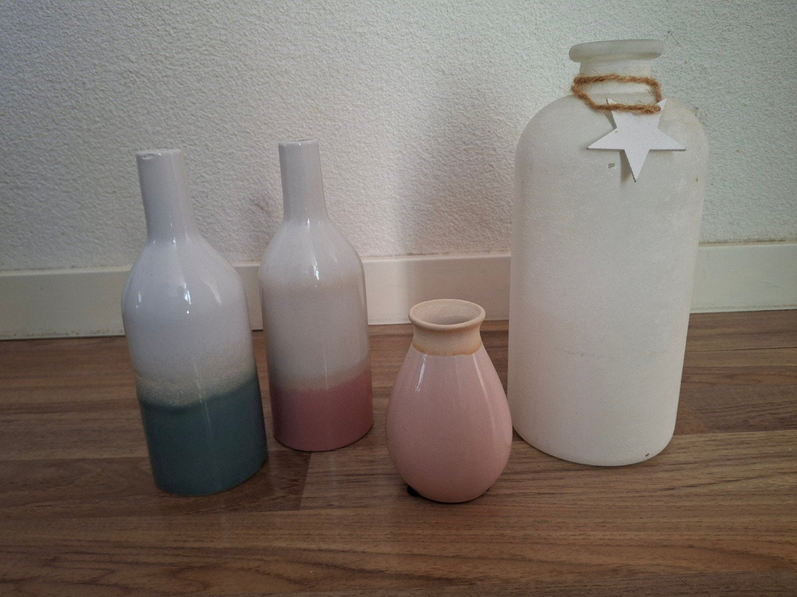 Diverse vaasjes, Huis en Inrichting, Woonaccessoires | Vazen, Gebruikt, Overige kleuren, Ophalen of Verzenden, Glas