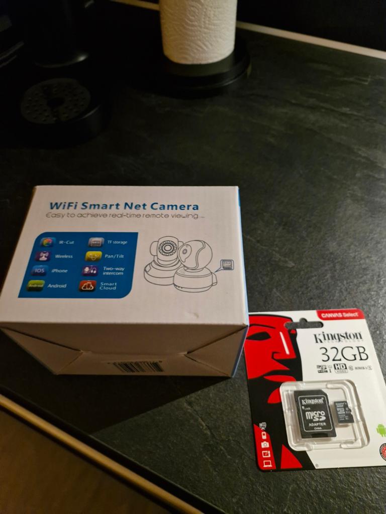 Nieuwe beveiligings camera met nieuwe sd kaart, Ophalen of Verzenden, Nieuw