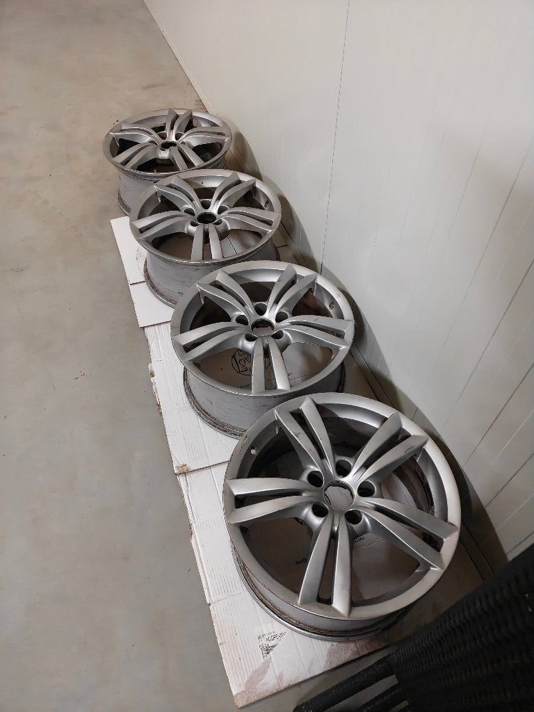 17 inch LM-velgen zonder banden voor Alfa Opel Saab etc, Ophalen, Gebruikt, Velg(en), 17 inch