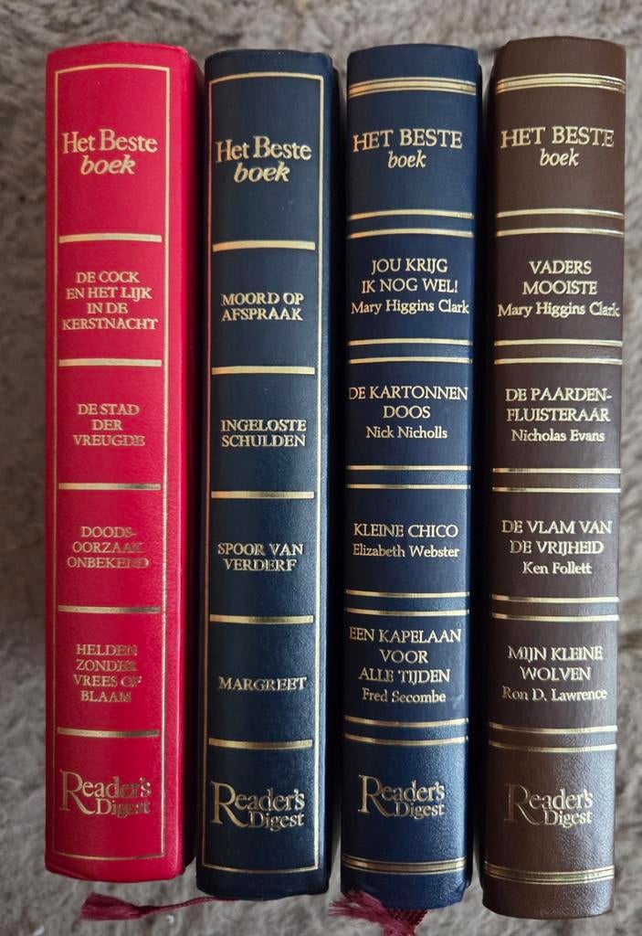 Reader's Digest Het Beste Boek - 4 Delige Collectie, Boeken, Romans, Ophalen of Verzenden, Gelezen, Diverse auteurs, Nederland