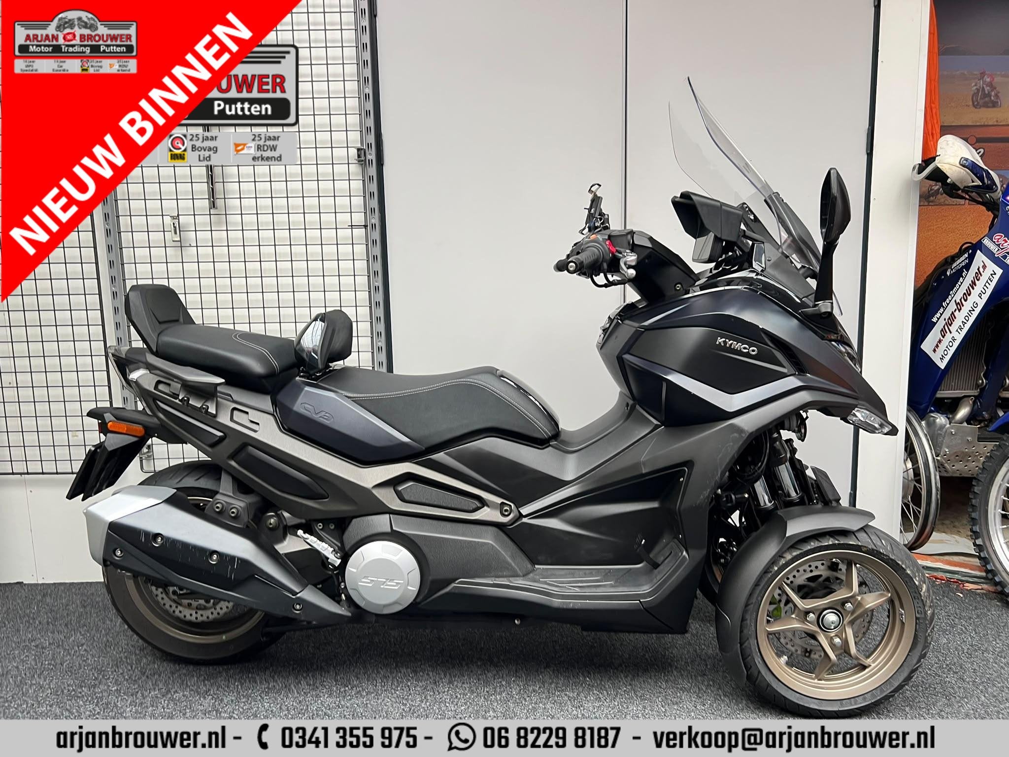 Kymco CV3 575i ABS Demo, Motoren, Scooter, Bedrijf, Meer dan 35 kW, Einsteinstraat 90-92
1446 VG  Purmerend, NL