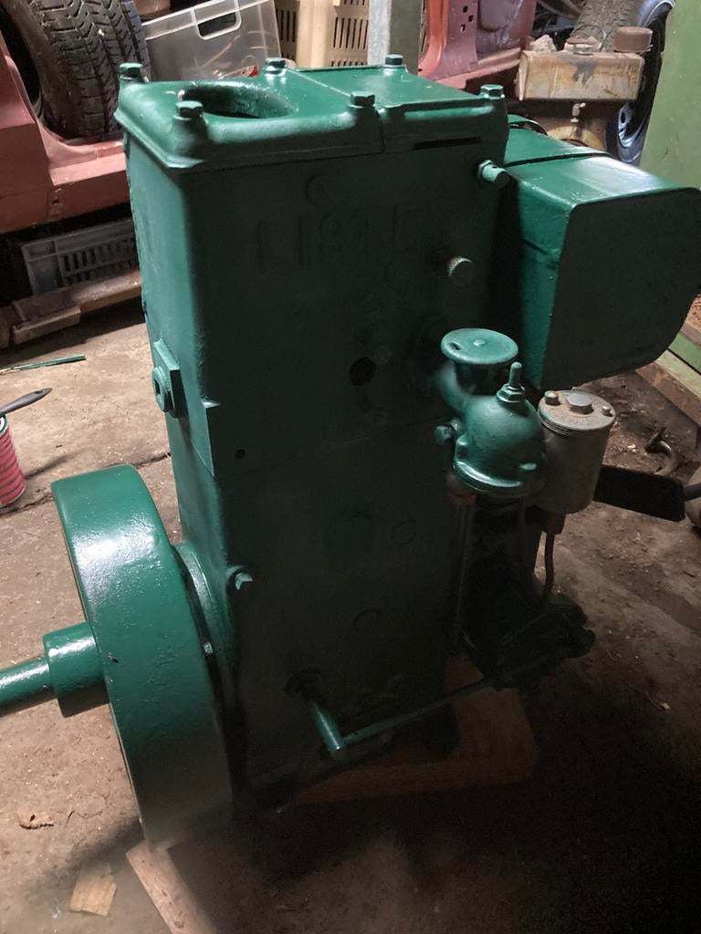 Lister D stationaire motor, Doe-het-zelf en Verbouw, Motoren, Ophalen of Verzenden, Zo goed als nieuw, Benzinemotor