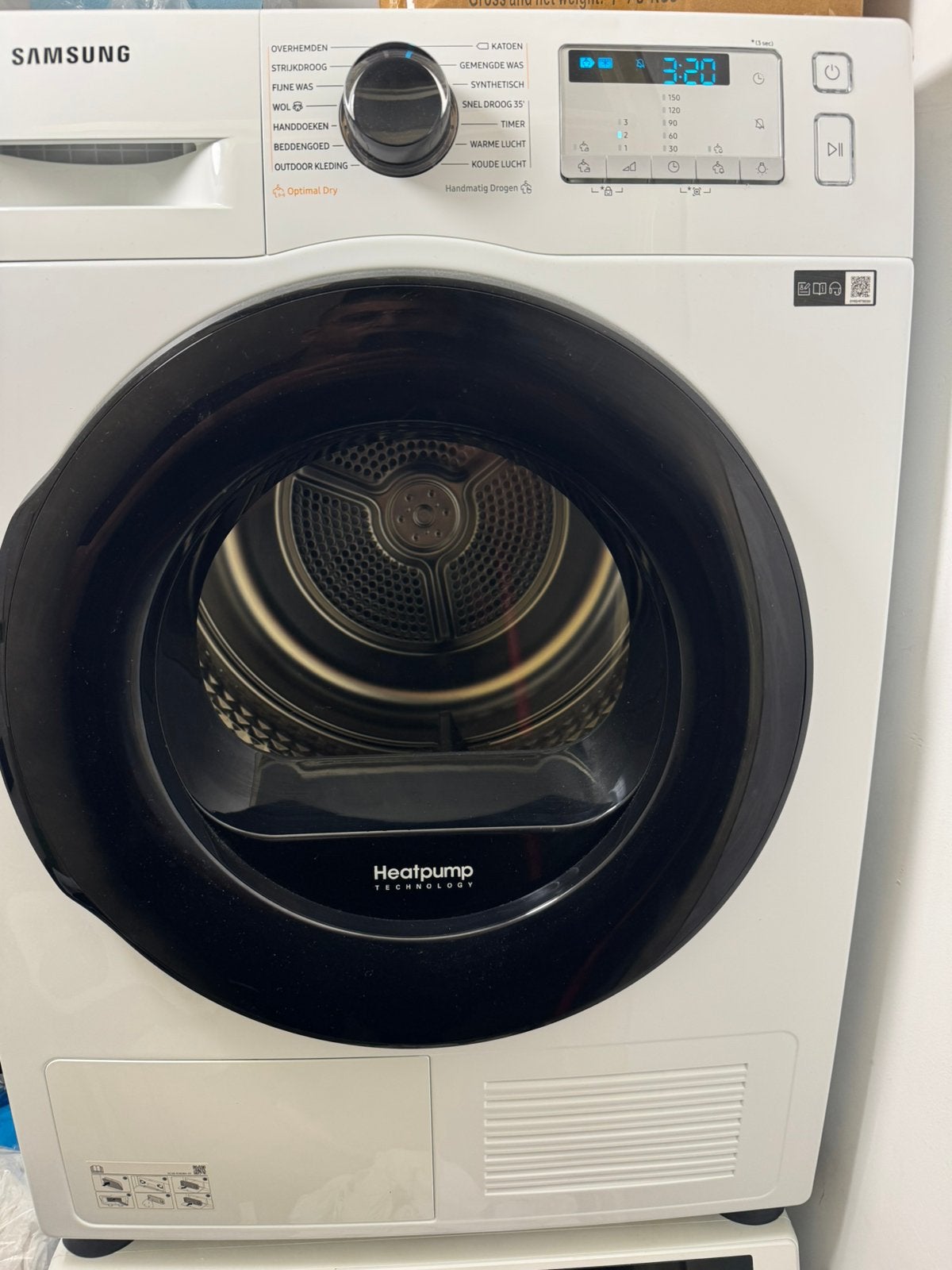 Samsung droog machine nieuw,, Ophalen of Verzenden, Zo goed als nieuw, Condens, Minder dan 85 cm