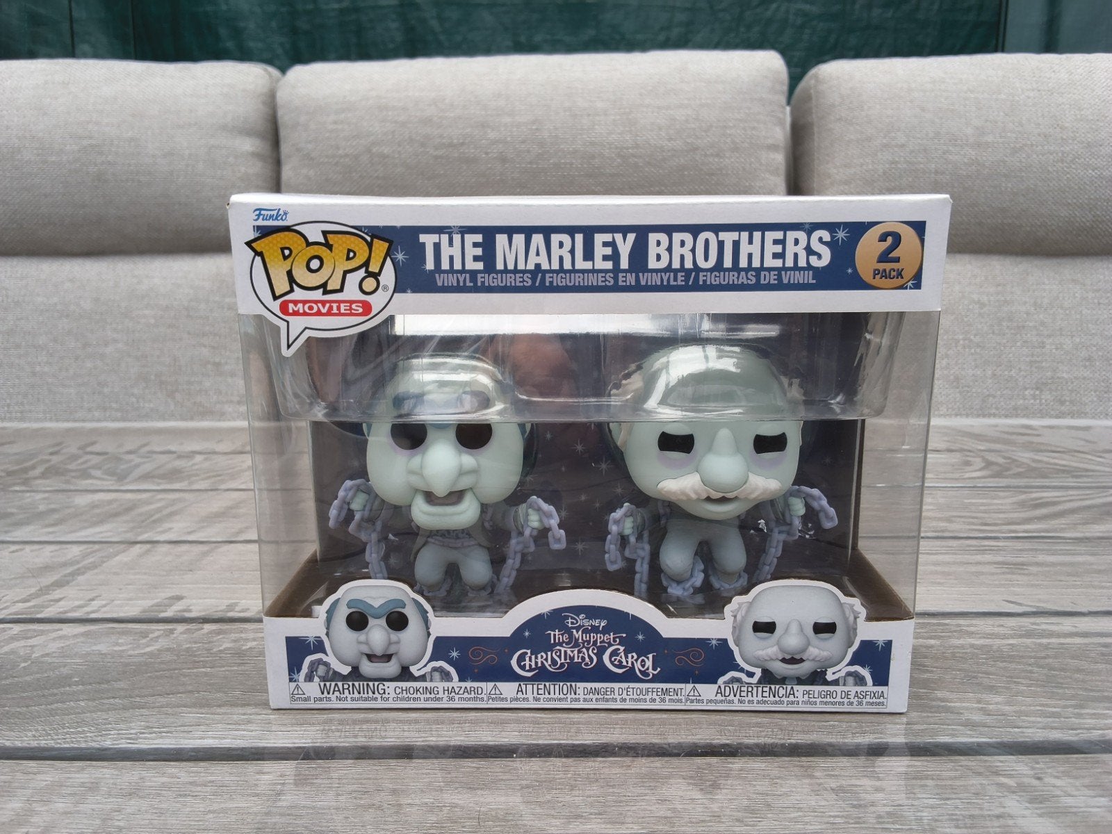 Disney the muppet christmas carol  - the marley brothers, Ophalen of Verzenden, Zo goed als nieuw