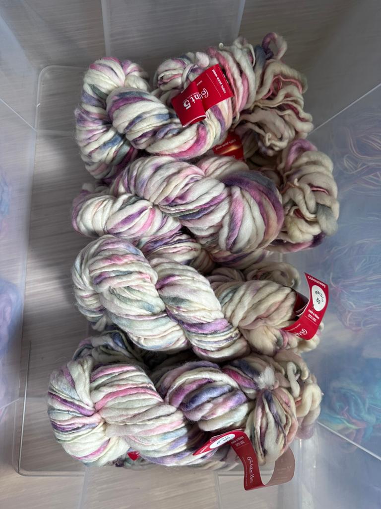 10 strengen 100% Colourway wol - kleur marble, Ophalen of Verzenden, Nieuw, Breien of Haken, Wol of Garen