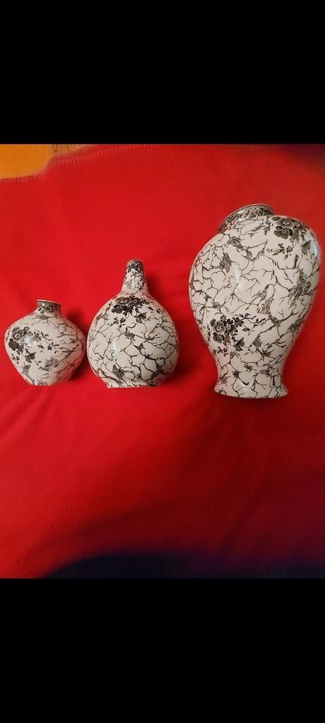 3 verschillende vazen Villeroy en Boch., Antiek en Kunst, Ophalen