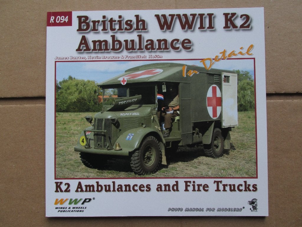 British Austin K2 Ambulances en Brandweer Trucks (WWP), Ophalen of Verzenden, Overige onderwerpen, James Baxter, Kevin Browne & Frantisek Koran.
