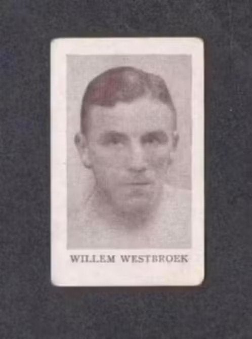 Sportplaatje Willem Westbroek Boksen Kampioen Nederland (63), Ophalen of Verzenden, Zo goed als nieuw