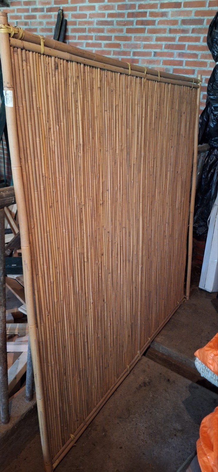 Bamboe schutting 180 x180, Ophalen, Nieuw, Hout, 150 tot 200 cm