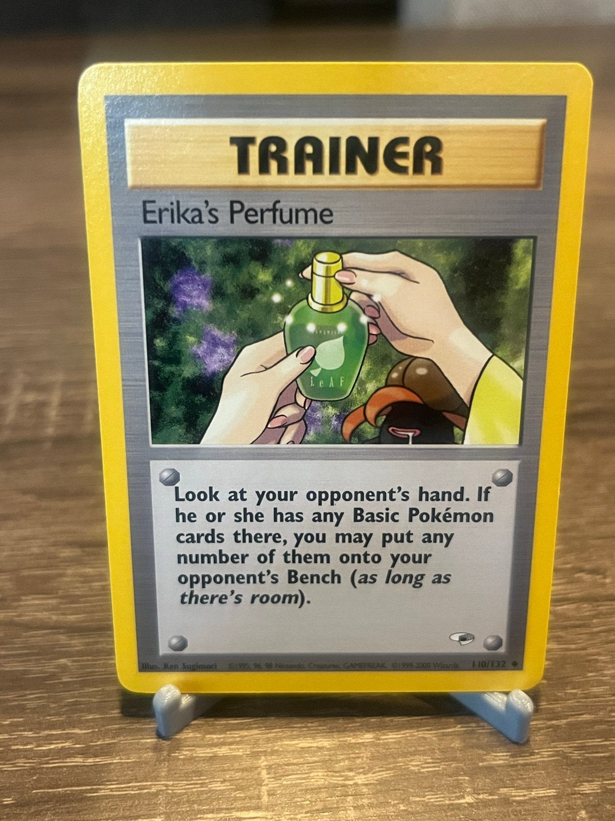 Erika's Parfume (110/132) Gym Heroes EX, Ophalen of Verzenden, Zo goed als nieuw, Losse kaart