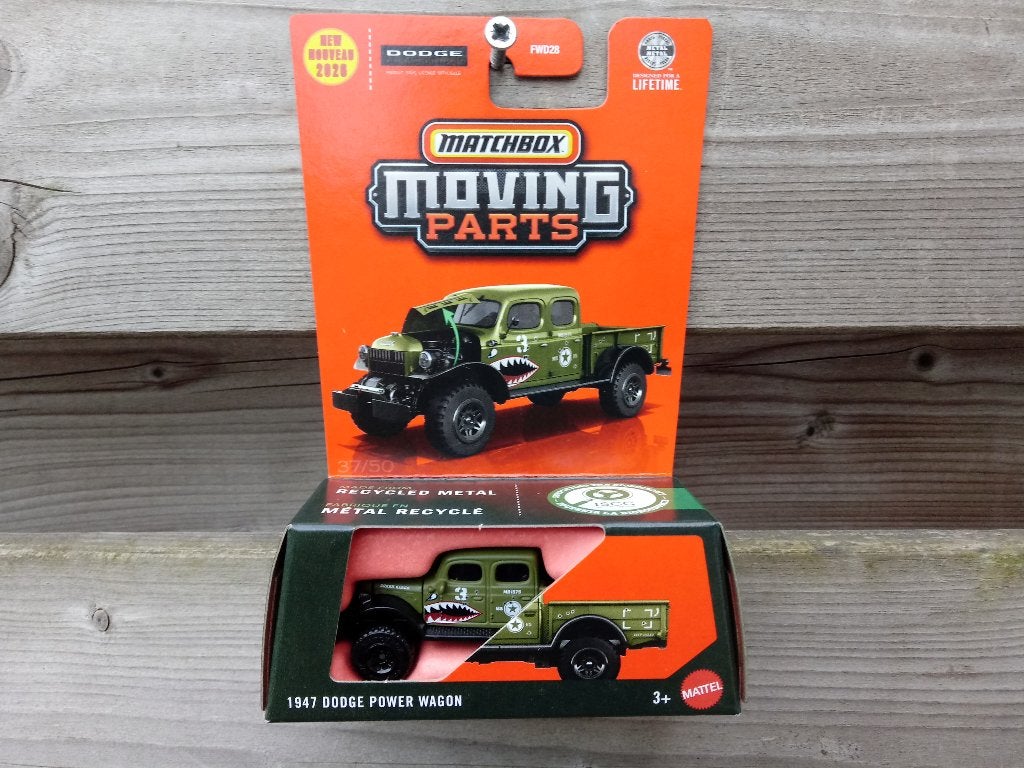 Dodge Power Wagon '47 Matchbox, Ophalen, Nieuw, Auto