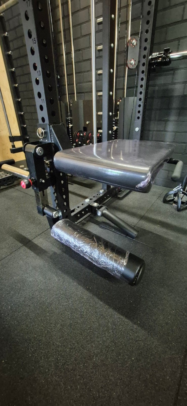 Leg Extension Attachment voor Power/Squat Rack 75x75, Sport en Fitness, Ophalen of Verzenden, Nieuw, Benen, Overige typen