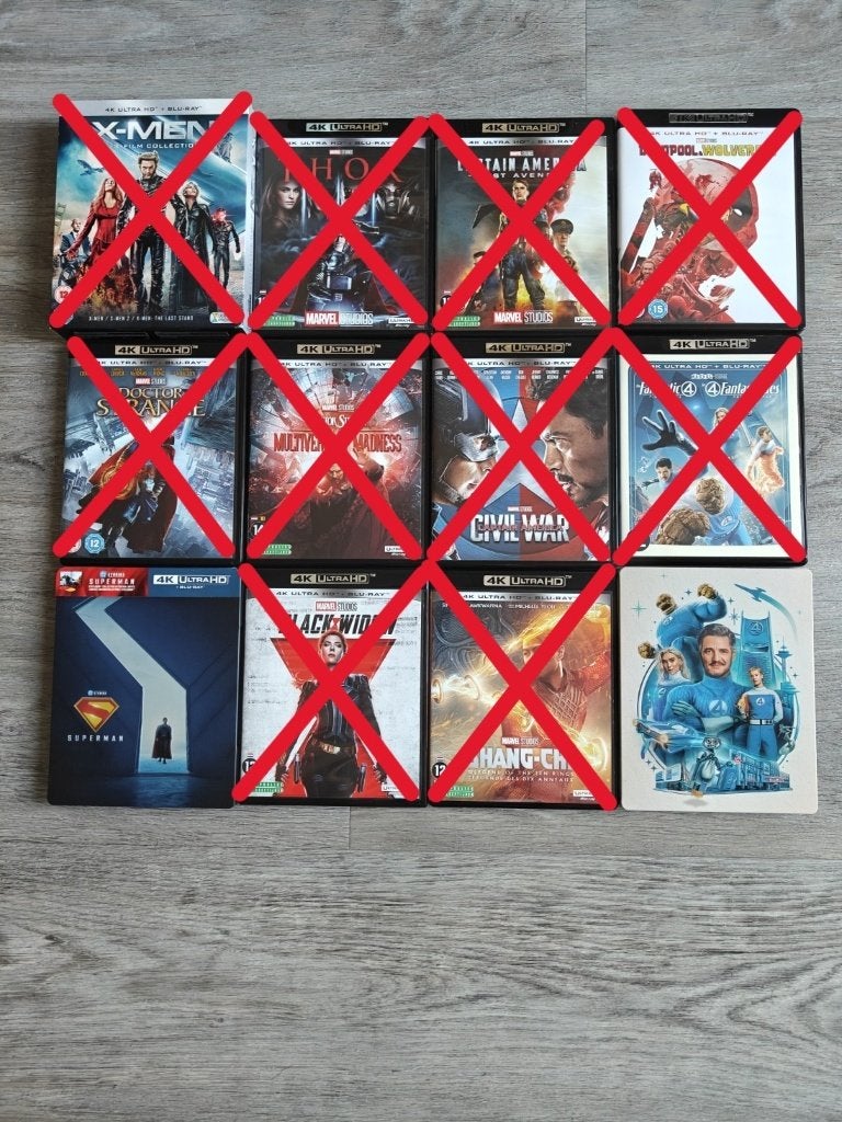 Marvel & DC 4K UHD Films, Cd's en Dvd's, Blu-ray, Engels, Film, Nederlands, Ophalen of Verzenden