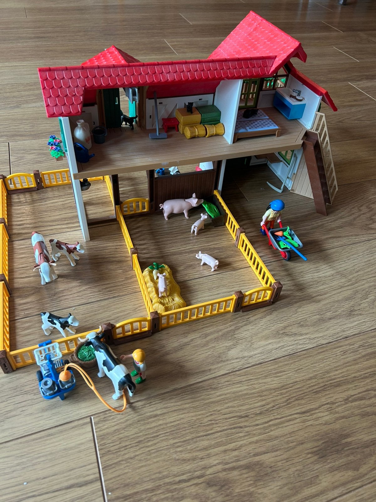 Playmobil boerderij, Ophalen, Zo goed als nieuw