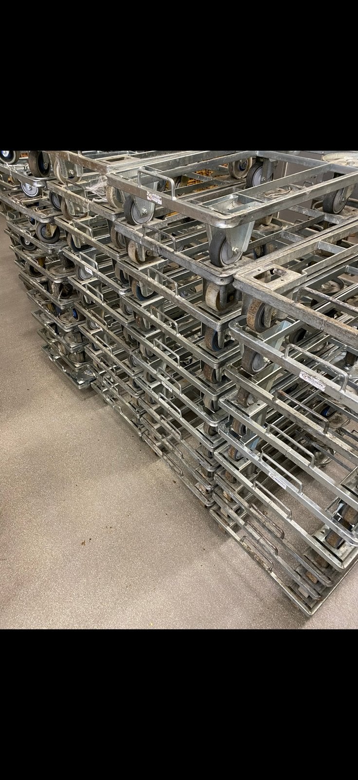 Bakkerij broban dolly trolly emballage onderstellen kratten, Doe-het-zelf en Verbouw, Kratten en Dozen, Ophalen of Verzenden, Zo goed als nieuw