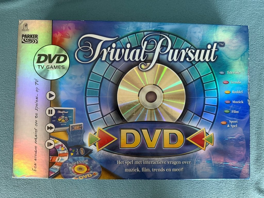Trivial Pursuit dvd, Ophalen, Zo goed als nieuw