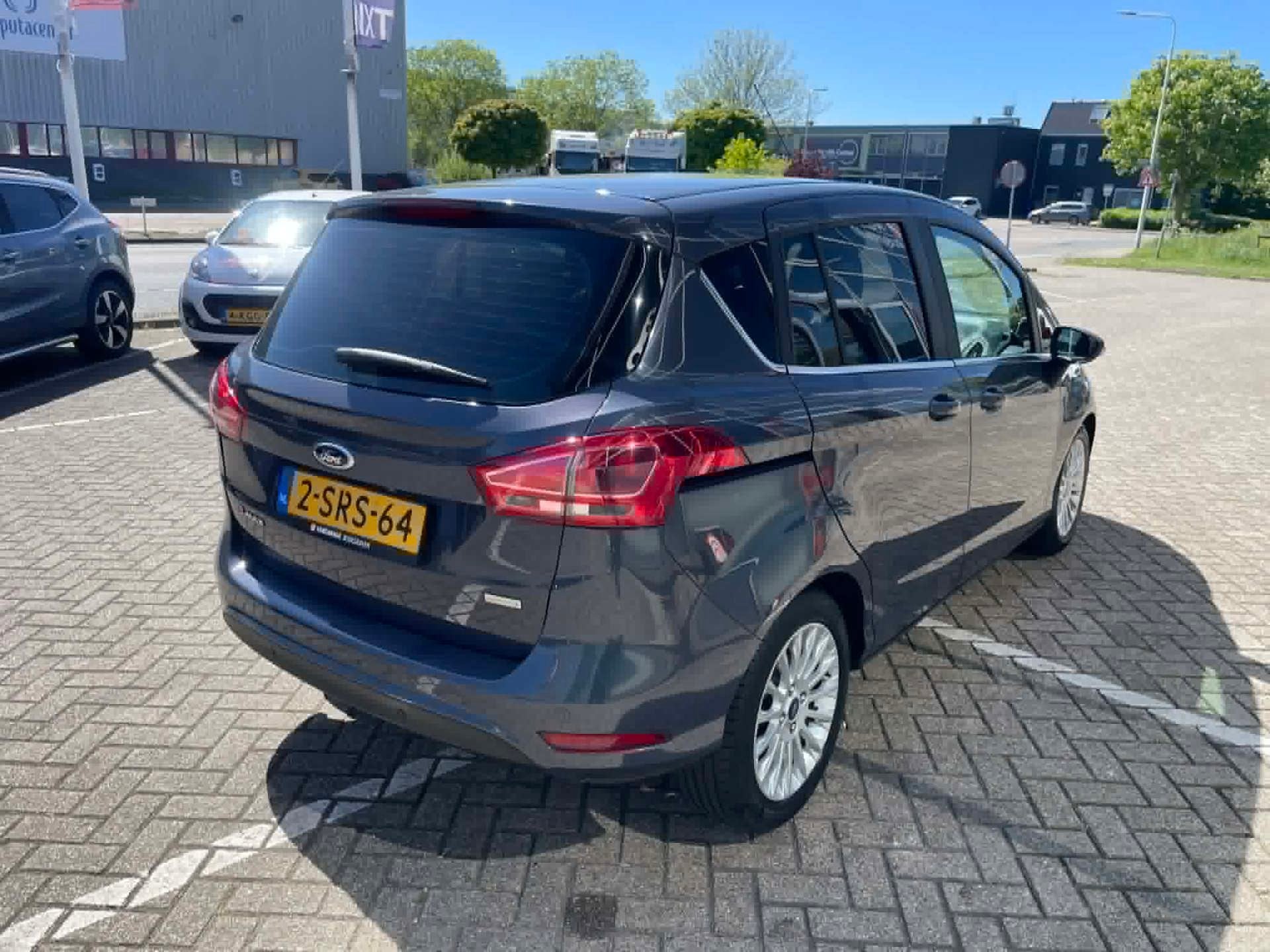 Ford B-Max 1.0 EcoBoost Titanium / camera, Auto's, Voorwielaandrijving, Euro 5, Gebruikt, Origineel Nederlands