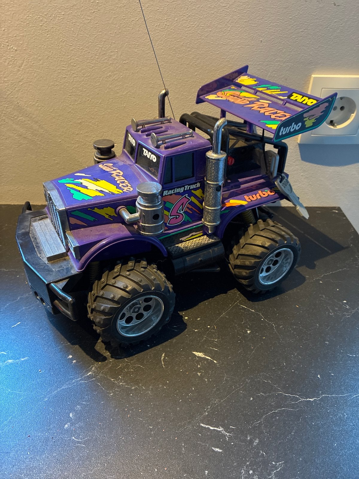 Vintage Taiyo Sound Racer RC Truck - Zeldzaam!, Elektro, Gebruikt, Auto offroad, Ophalen of Verzenden
