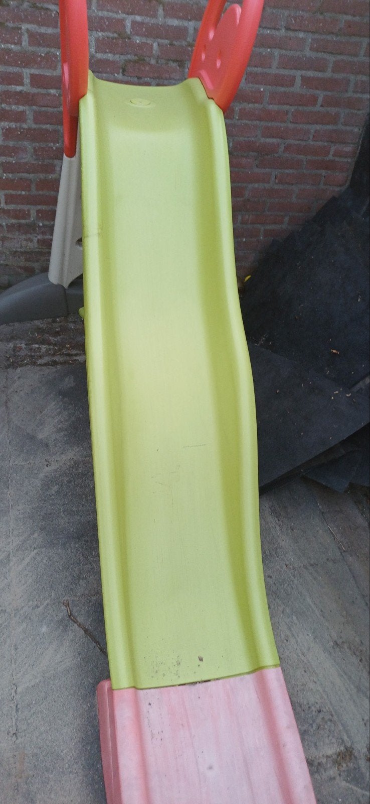 Smoby (water)glijbaan voor kinderen - rood/groen, Ophalen, Gebruikt
