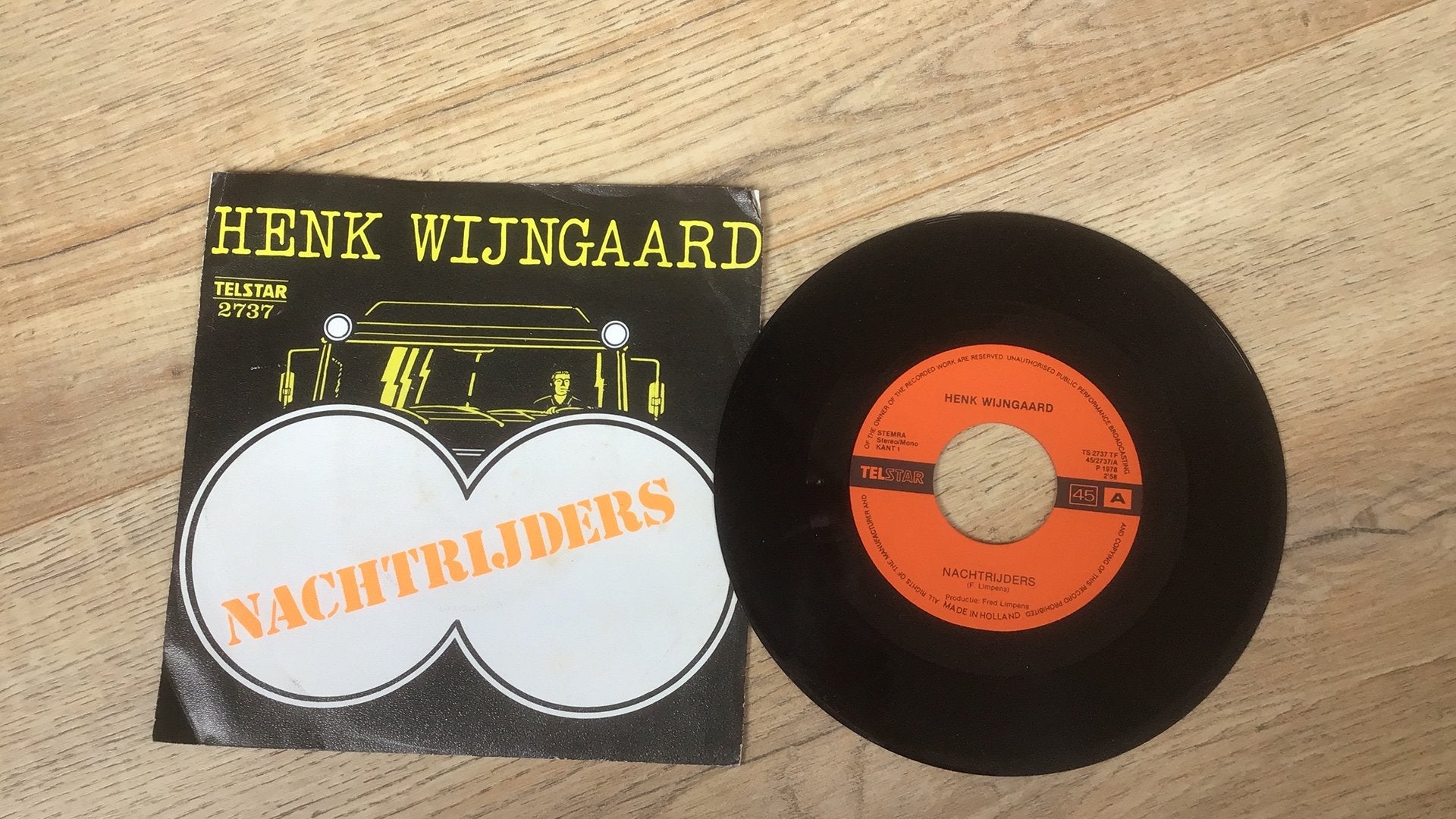 Mooie Single Henk Wijngaard, Cd's en Dvd's, Ophalen of Verzenden, Zo goed als nieuw, Overige formaten, Levenslied of Smartlap
