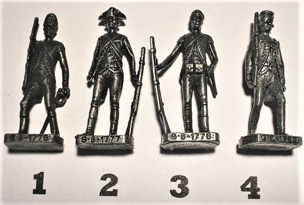 36ij-Ferrero kinder surprise metal GB 1776-1783, Ophalen of Verzenden, Zo goed als nieuw, Overige typen