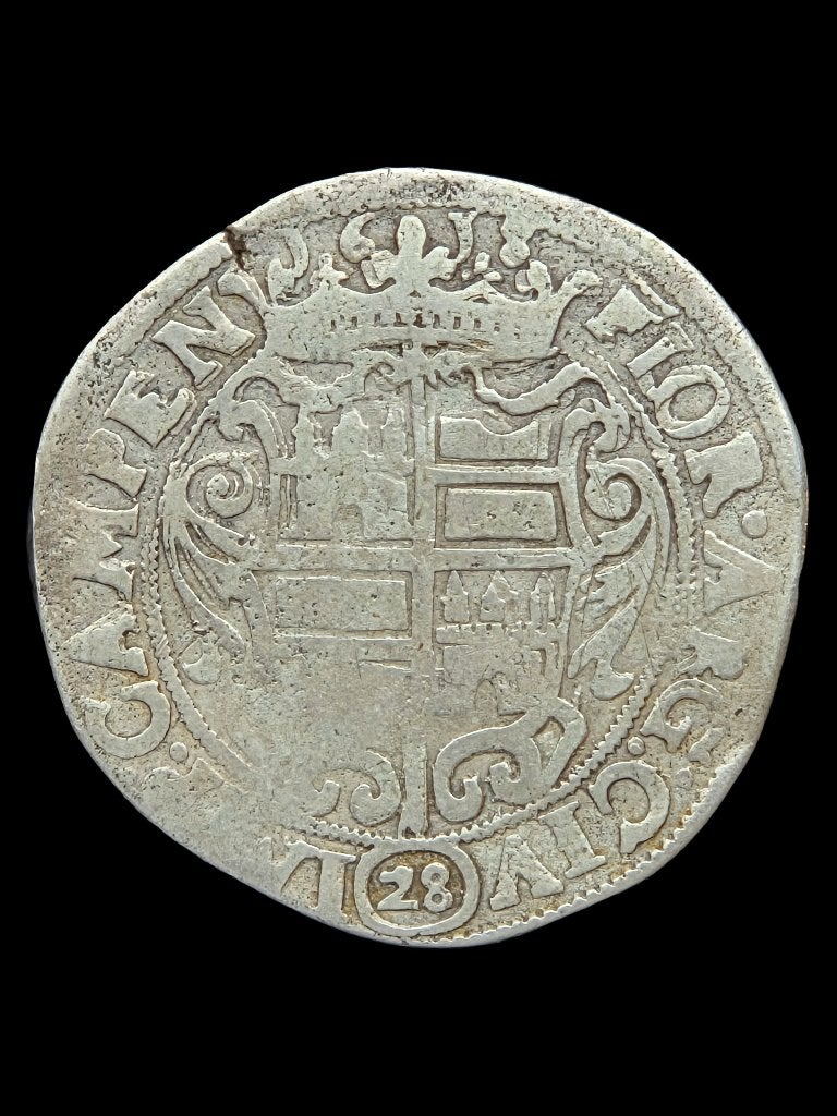 28 Stuiver /  Florijn Kampen 1618, Vóór koninkrijk, Zilver, Losse munt, Overige waardes