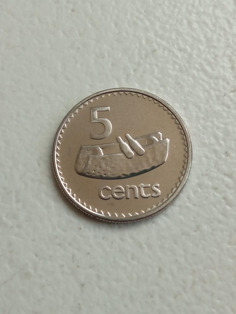 Fiji 5 cent 2006., Ophalen of Verzenden, Losse munt