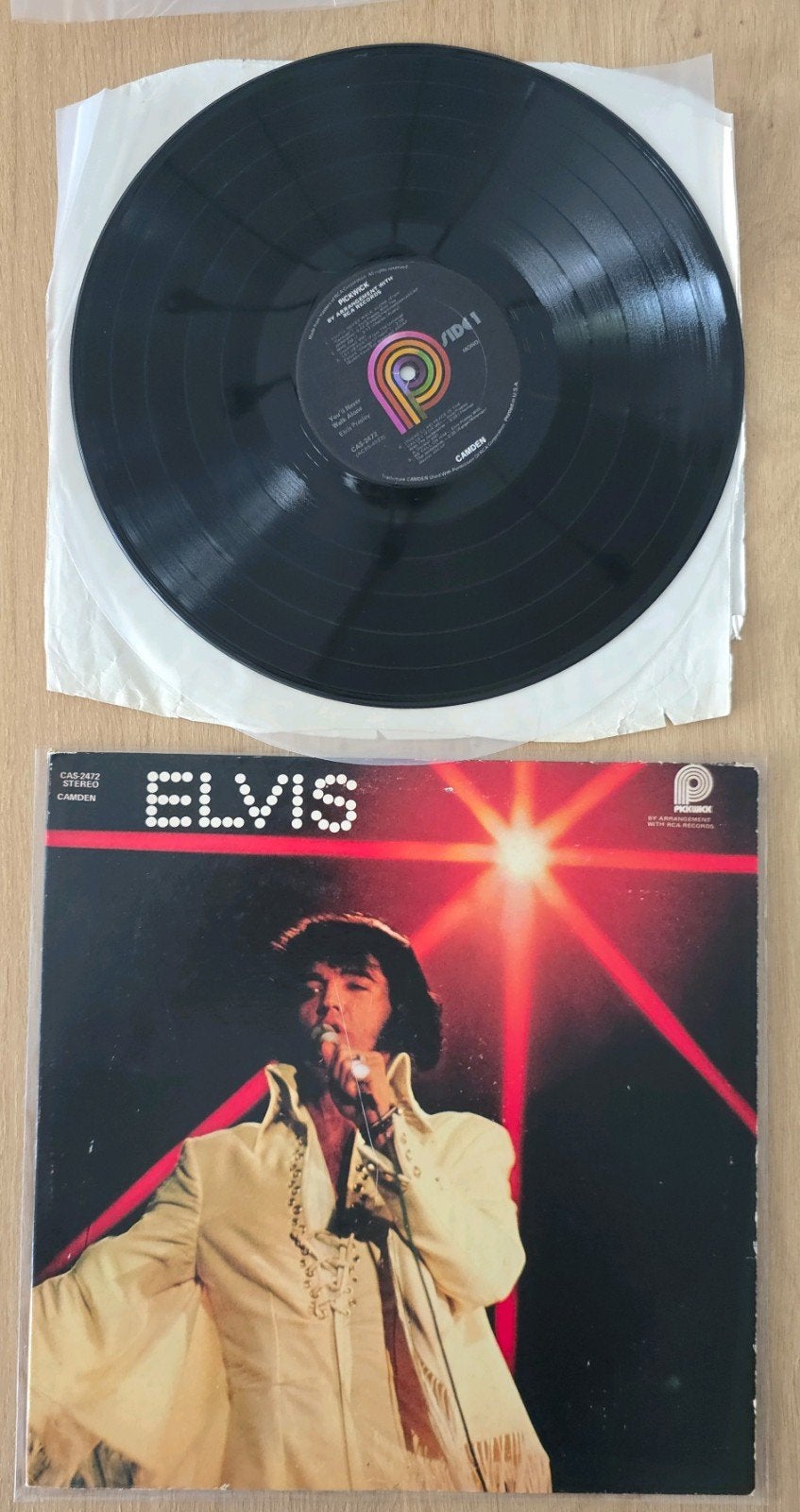 Elvis Presley - You'll Never Walk Alone LP (1972), LP, Gebruikt, Pop, Ophalen of Verzenden