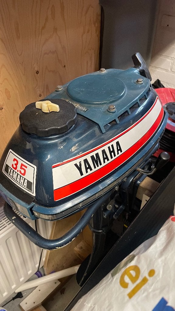 2 keer vintage yamaha bb motor 3,5 pk , 200 euro, Ophalen of Verzenden, Gebruikt, Motor en Techniek, Zeilboot of Motorboot