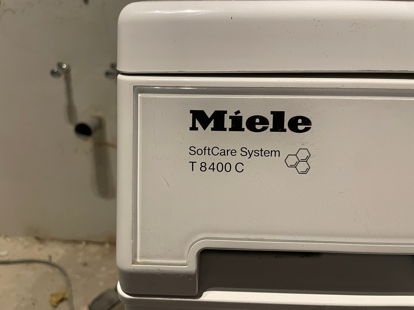 Foto 3 van Miele T8400C SoftCare System Luchtafvoer Wasdroger