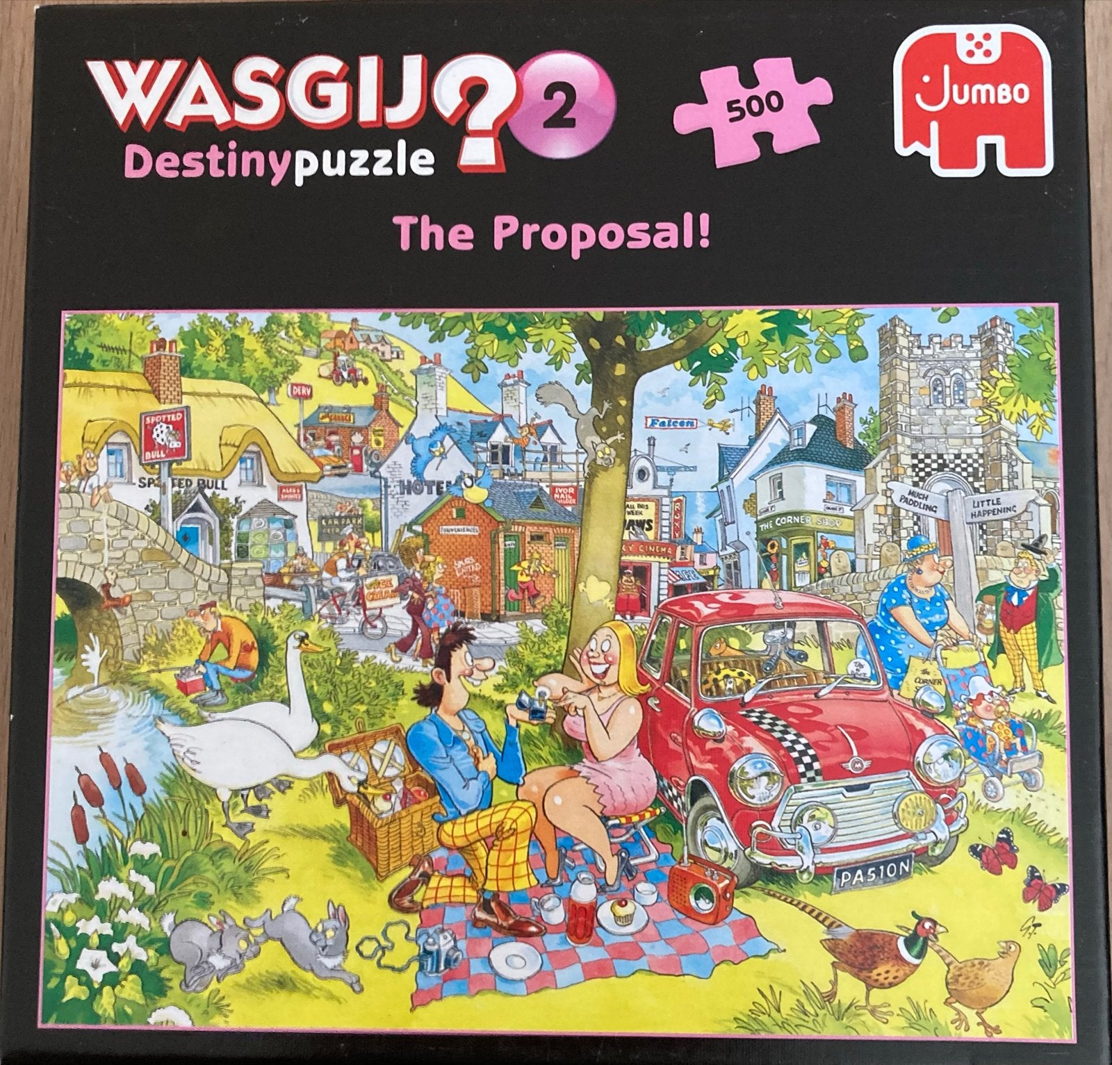 Wasgij? 2 Destiny Puzzel - The Proposal! (500 stukjes), Ophalen of Verzenden, Minder dan 500 stukjes, Zo goed als nieuw, Legpuzzel