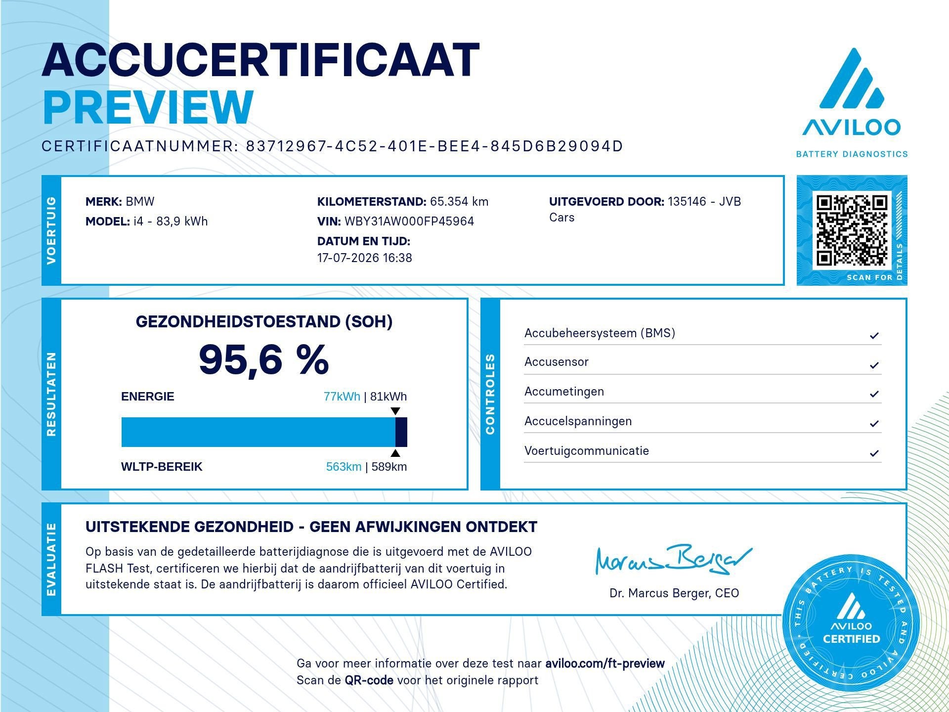 BMW I4 M50 High Executive 84 kWh, Auto's, BMW, Gebruikt, 520 km, 110 €/maand, 1398 min
