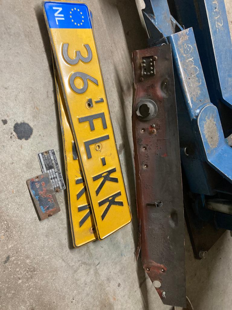 W116 compleet kenteken diesel, Auto-onderdelen, Ophalen, Gebruikt, Mercedes-Benz