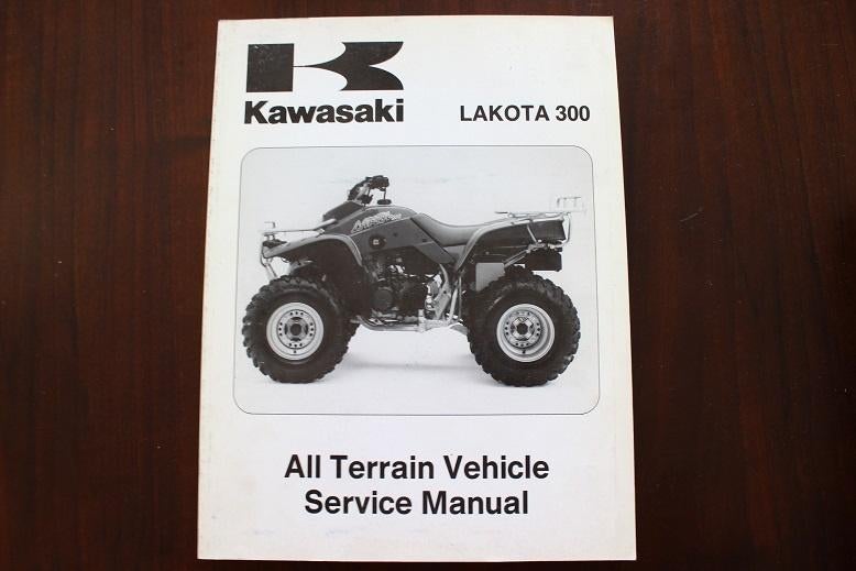Kawasaki Lakota 300 1995-1997 ATV service manual quad KEF300, Ophalen of Verzenden, Kawasaki