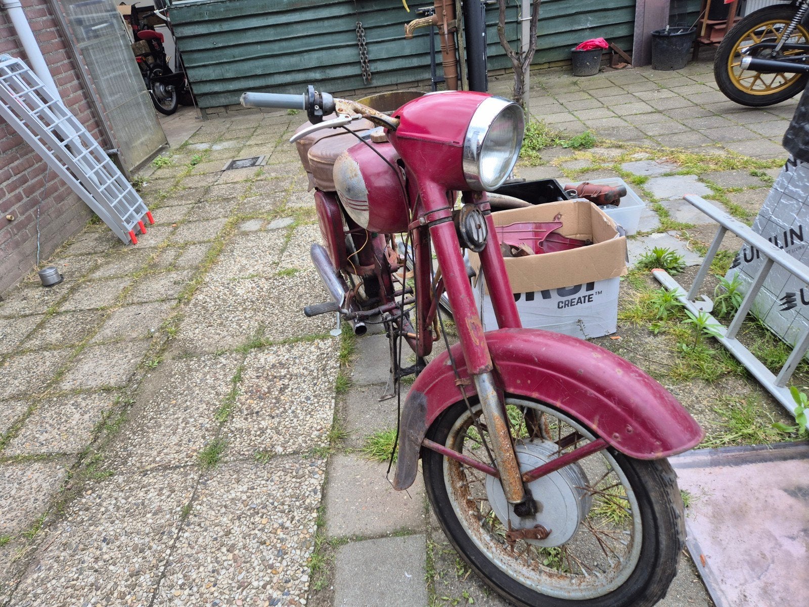 Jawa 350cc typ 354, Gebruikt, Overig