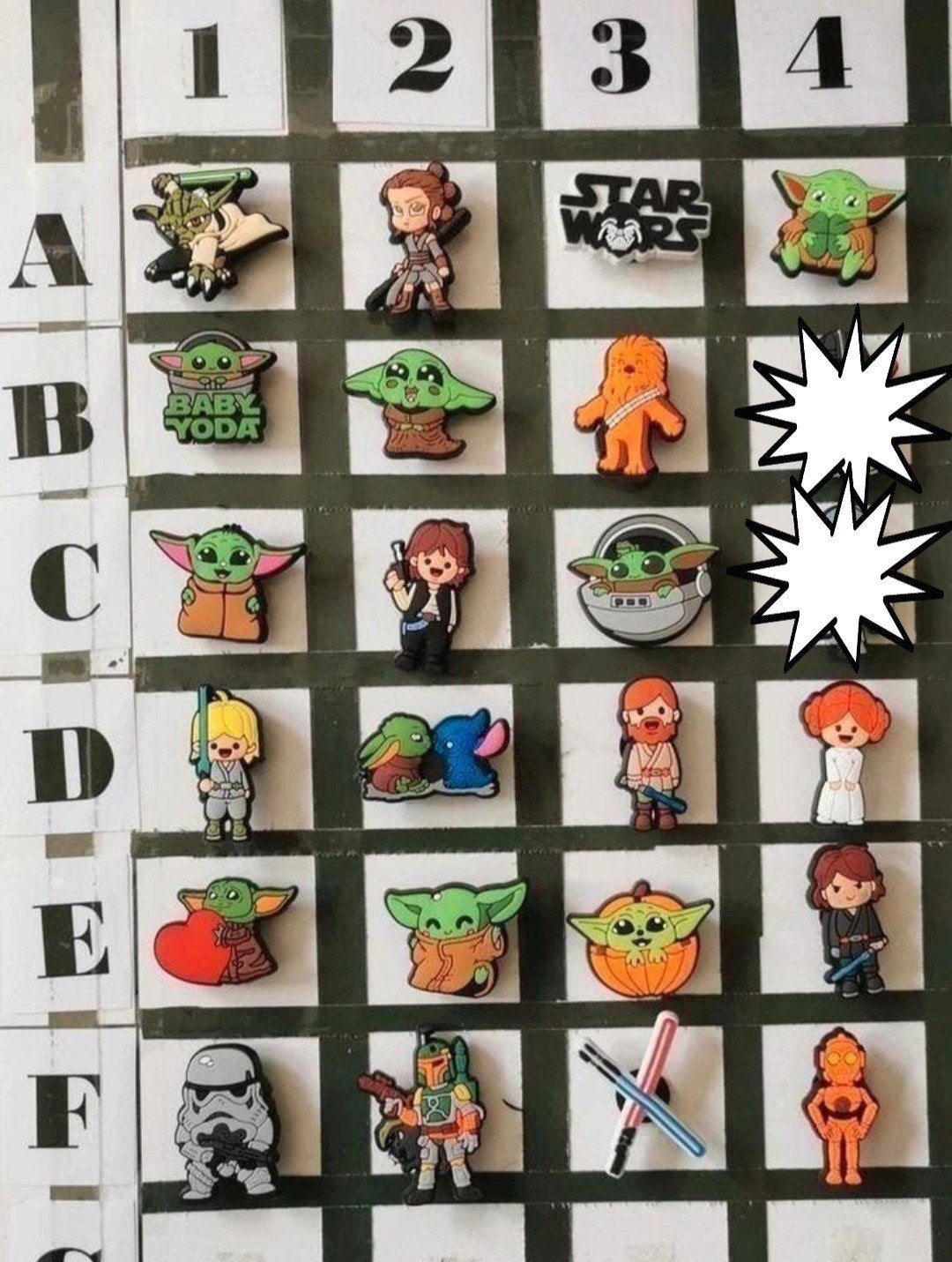 J: Star Wars Schoenbedels Pins voor de Crocs, Ophalen of Verzenden